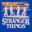 Toddler's Stranger Things Starry Bike Ride Sketch Logo T-Shirt