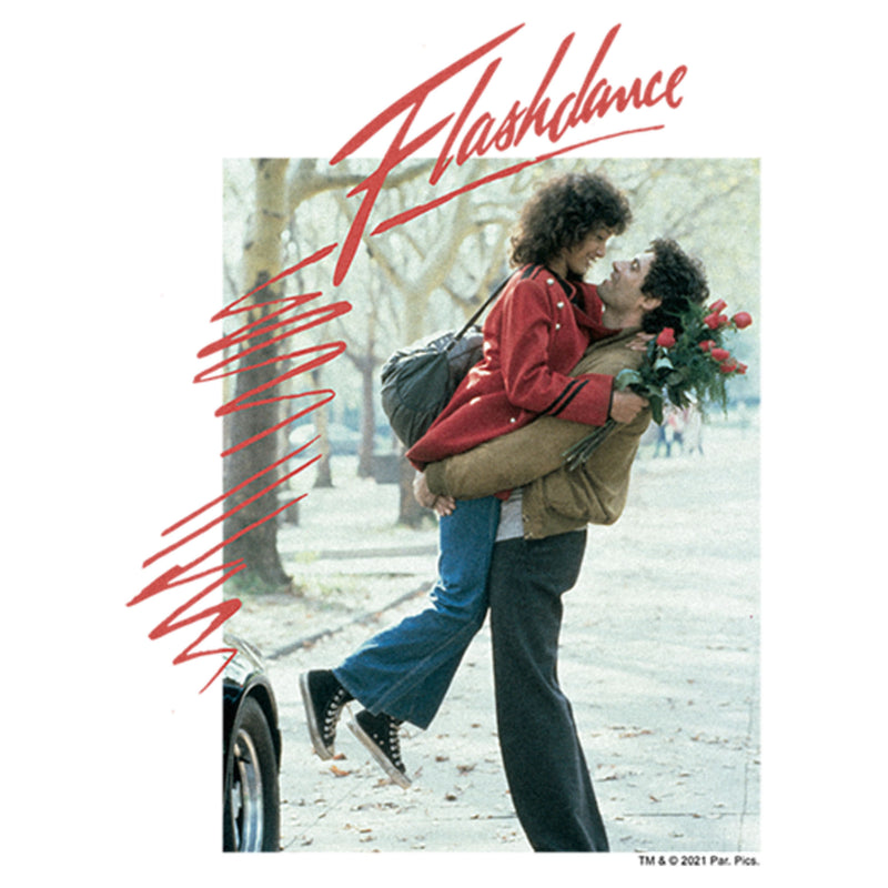 Women's Flashdance Alex and Nick Poster T-Shirt