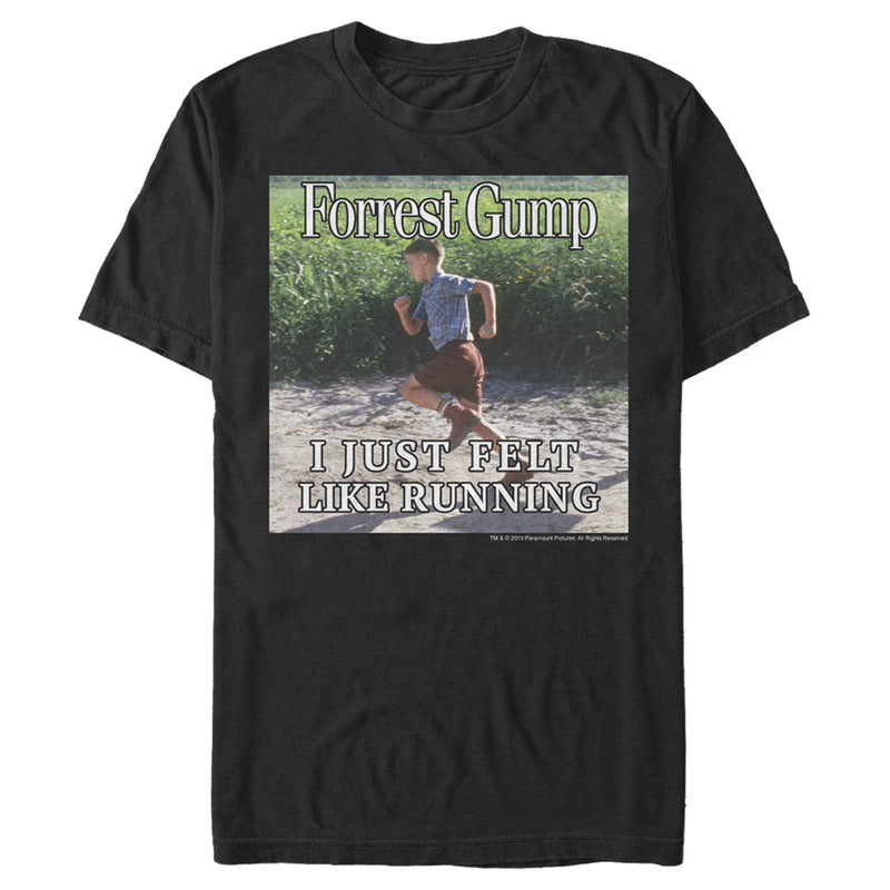Men's Forrest Gump I Just Felt Like Running T-Shirt