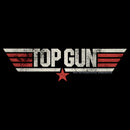 Women's Top Gun Distressed Movie Logo T-Shirt