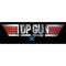Men's Top Gun Shiny 3D Logo Pull Over Hoodie