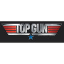 Women's Top Gun Shiny 3D Logo Racerback Tank Top