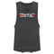 Junior's Top Gun Shiny 3D Logo Festival Muscle Tee