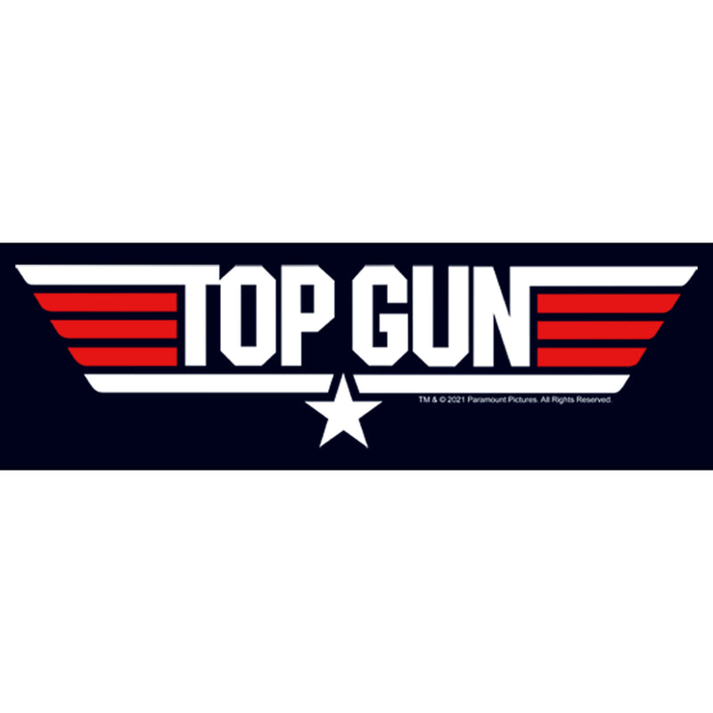 Men's Top Gun Red and White Movie Logo T-Shirt