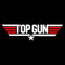 Men's Top Gun Red and White Movie Logo T-Shirt