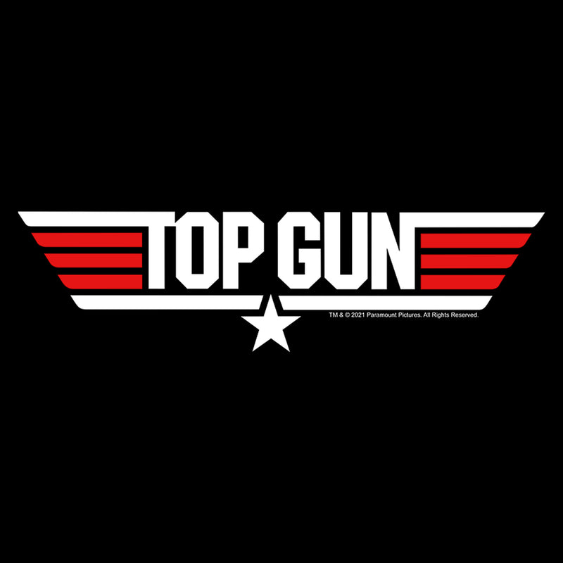 Men's Top Gun Red and White Movie Logo T-Shirt