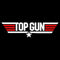 Women's Top Gun Red and White Movie Logo T-Shirt