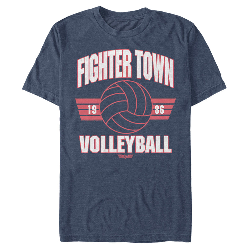 Men's Top Gun Fighter Town Volleyball T-Shirt