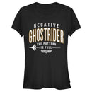 Junior's Top Gun Negative Ghost Rider the Pattern Is Full T-Shirt