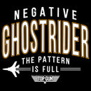 Junior's Top Gun Negative Ghost Rider the Pattern Is Full T-Shirt