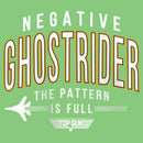 Girl's Top Gun Negative Ghost Rider the Pattern Is Full T-Shirt