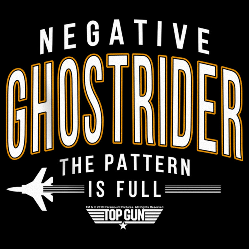 Boy's Top Gun Negative Ghost Rider the Pattern Is Full Pull Over Hoodie