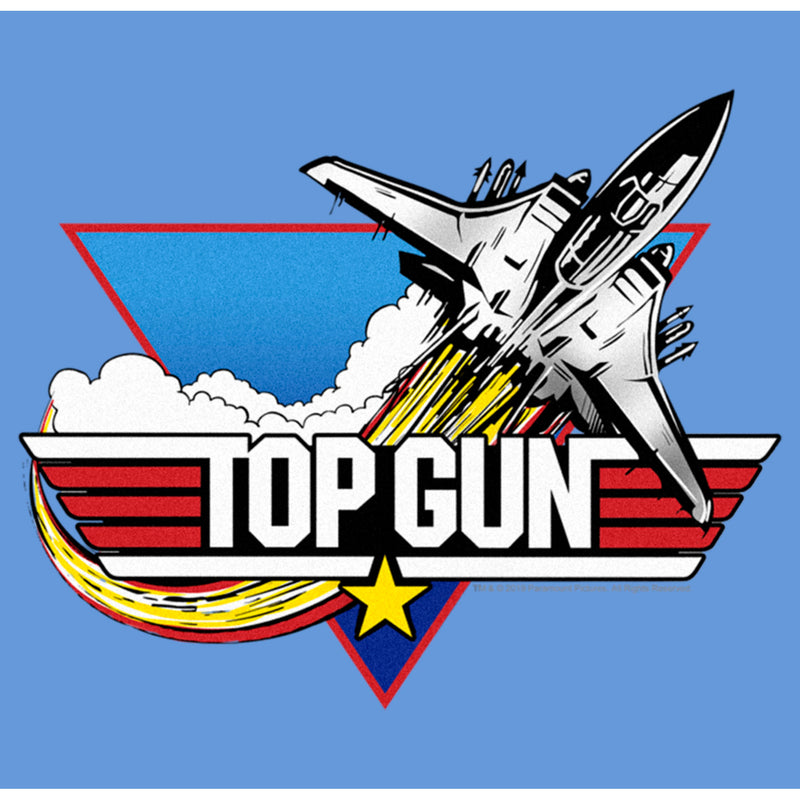 Boy's Top Gun Fighter Jet Logo Performance Tee