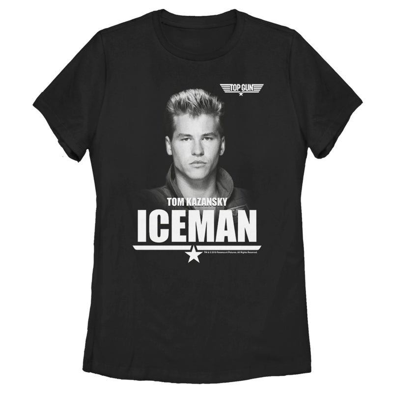 Women's Top Gun Tom "Iceman" Kazansky T-Shirt