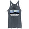 Women's Top Gun Fighter Jet Ready for Takeoff Racerback Tank Top