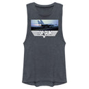 Junior's Top Gun Fighter Jet Ready for Takeoff Festival Muscle Tee