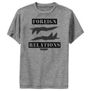 Boy's Top Gun Keeping up Foreign Relations Performance Tee