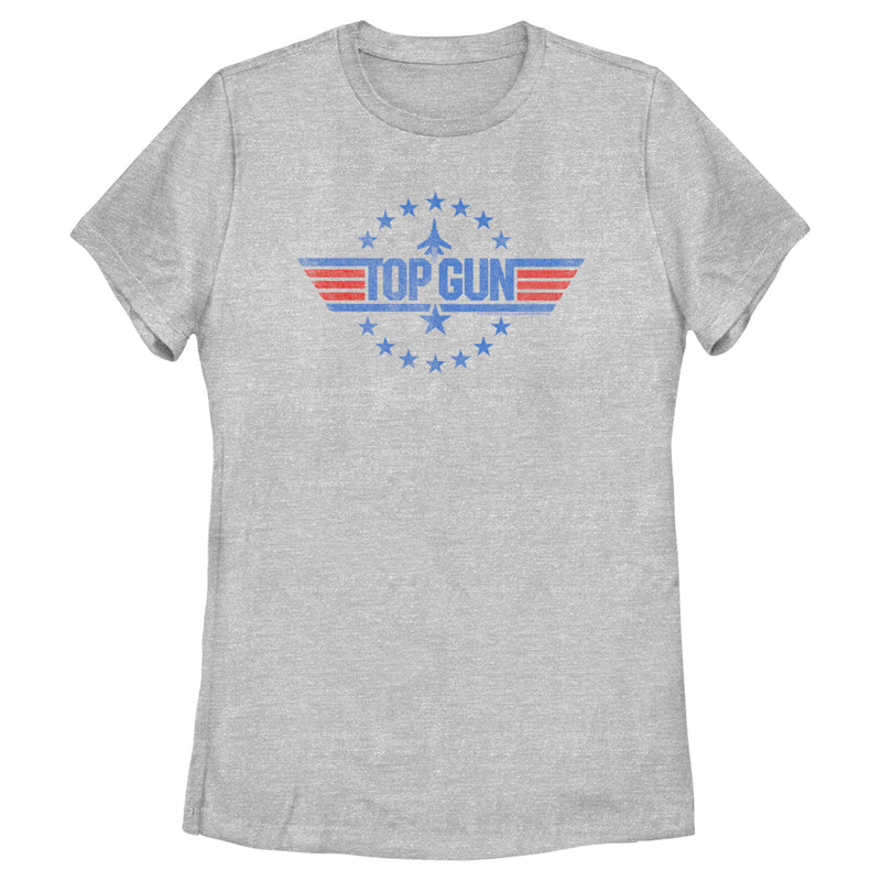 Women's Top Gun Circle of Stars Logo T-Shirt