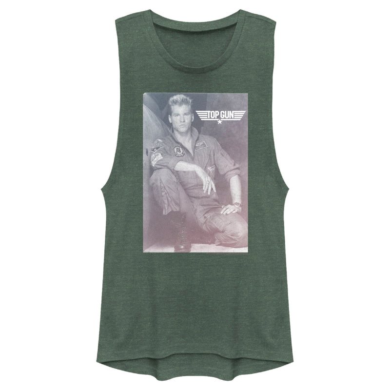 Junior's Top Gun Iceman Photo Festival Muscle Tee