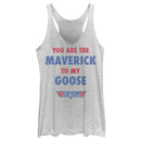 Women's Top Gun You Are the Maverick to My Goose Racerback Tank Top