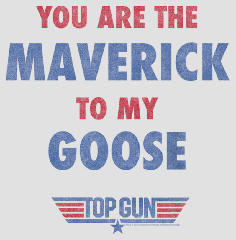 Women's Top Gun You Are the Maverick to My Goose Racerback Tank Top