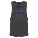 Junior's Top Gun You Are the Maverick to My Goose Festival Muscle Tee