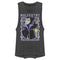 Junior's Sleeping Beauty Maleficent and Diablo Frame Festival Muscle Tee