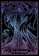 Men's Sleeping Beauty Maleficent Sorceress Card T-Shirt