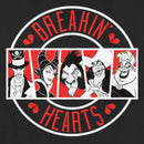 Women's Disney Villains Valentine's Day Breakin' Hearts T-Shirt