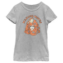 Girl's The Little Mermaid Ariel and Flounder Making Waves T-Shirt