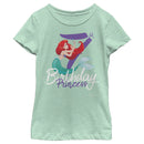 Girl's Disney The Little Mermaid 7th Birthday T-Shirt