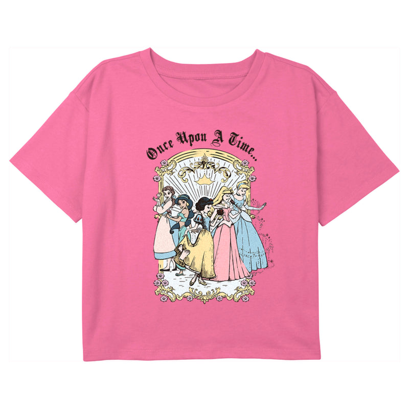 Girl's Disney Princesses Princesses Once Upon a Time… T-Shirt