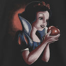 Girl's Snow White and the Seven Dwarfs Eating Apple Portrait T-Shirt