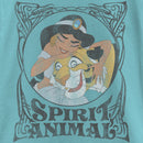 Girl's Aladdin Jasmine Spirit Animal T-Shirt