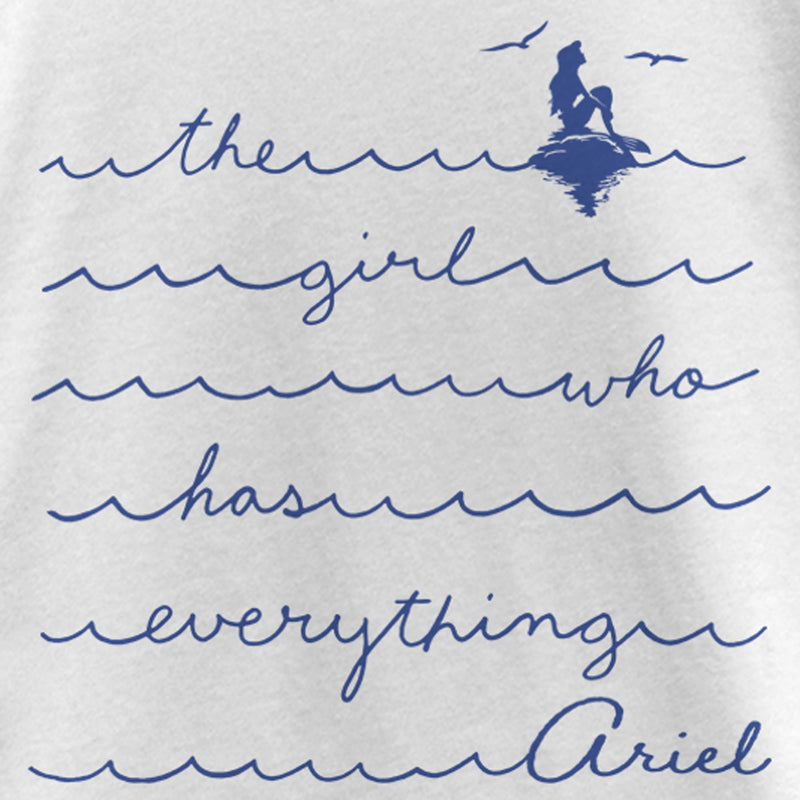 Girl's The Little Mermaid Ariel Has Everything T-Shirt