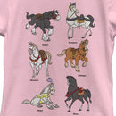 Girl's Disney Favorite Horse Characters T-Shirt