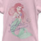 Girl's Disney Ariel Watercolor Signature T-Shirt