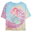 Junior's The Little Mermaid Ariel Watercolor Signature T-Shirt