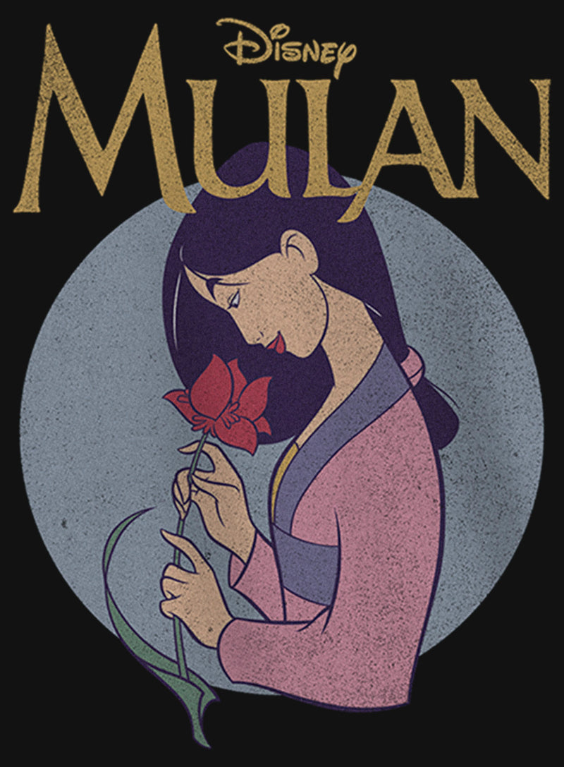 Girl's Mulan Smelling the Flower T-Shirt