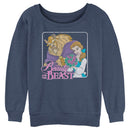 Junior's Beauty and the Beast Bouquet Frame Sweatshirt