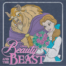 Junior's Beauty and the Beast Bouquet Frame Sweatshirt