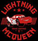 Boy's Cars Lightning McQueen Drag Racing Pull Over Hoodie
