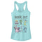 Junior's Inside Out Feeling Emotions and Bing Bong Racerback Tank Top