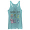 Women's Inside Out Feeling Emotions and Bing Bong Racerback Tank Top