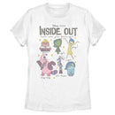 Women's Inside Out How Are You Feeling Exclamations Distressed T-Shirt