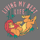 Infant's Lion King Simba Living My Best Life Onesie