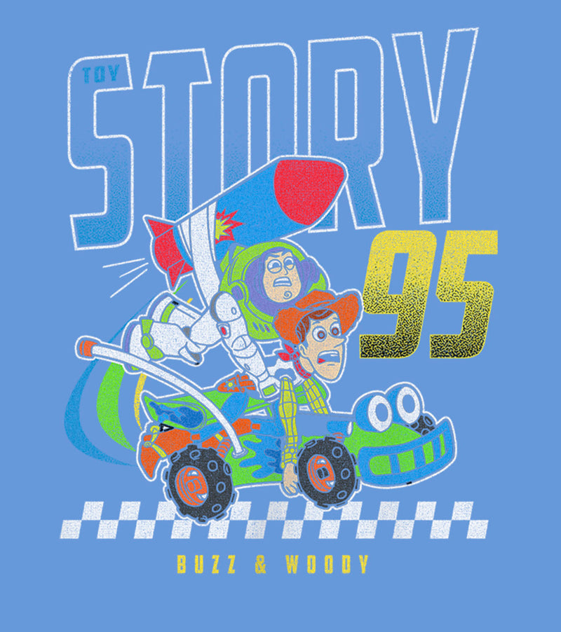Boy's Toy Story Buzz & Woody Rocket Car Performance Tee