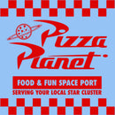 Toddler's Toy Story Pizza Planet Food & Fun Space Port T-Shirt