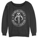 Junior's Star Wars: The Mandalorian Seek & Destroy Stamp Sweatshirt