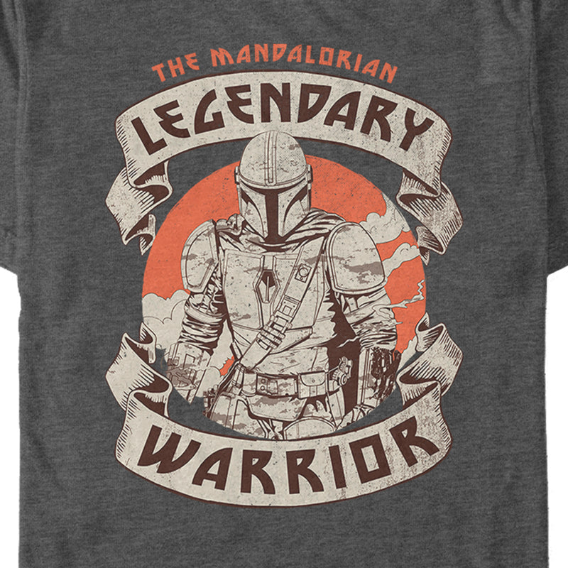 Men's Star Wars: The Mandalorian Legendary Warrior Sunset T-Shirt